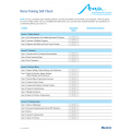 Amia Nurse Training Checklist (English) Amia Nurse Training Checklist (English)