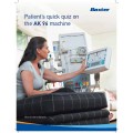 Patient’s quick quiz on the AK 96 machine (English) Patient’s quick quiz on the AK 96 machine (English)