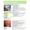 Preventing Infection Poster (French) Paper Laminated Version